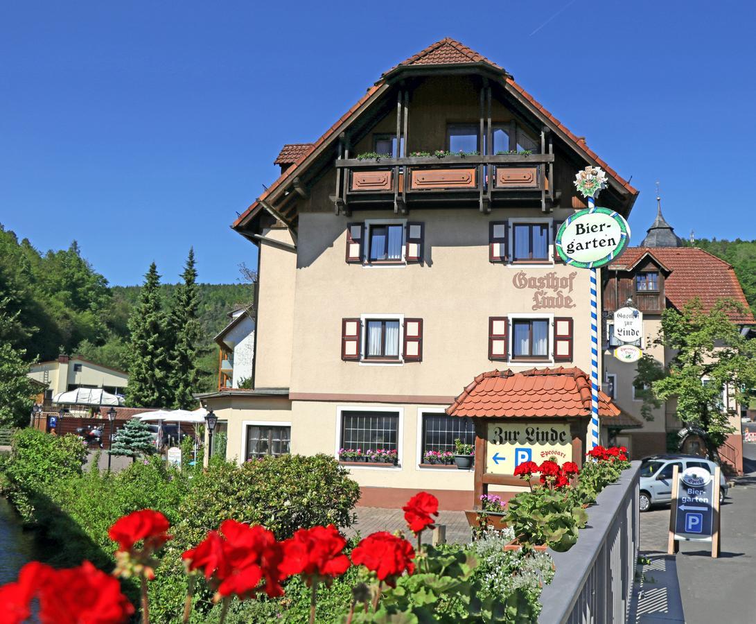 Landgasthof Zur Linde Hotel Heimbuchenthal Exterior photo